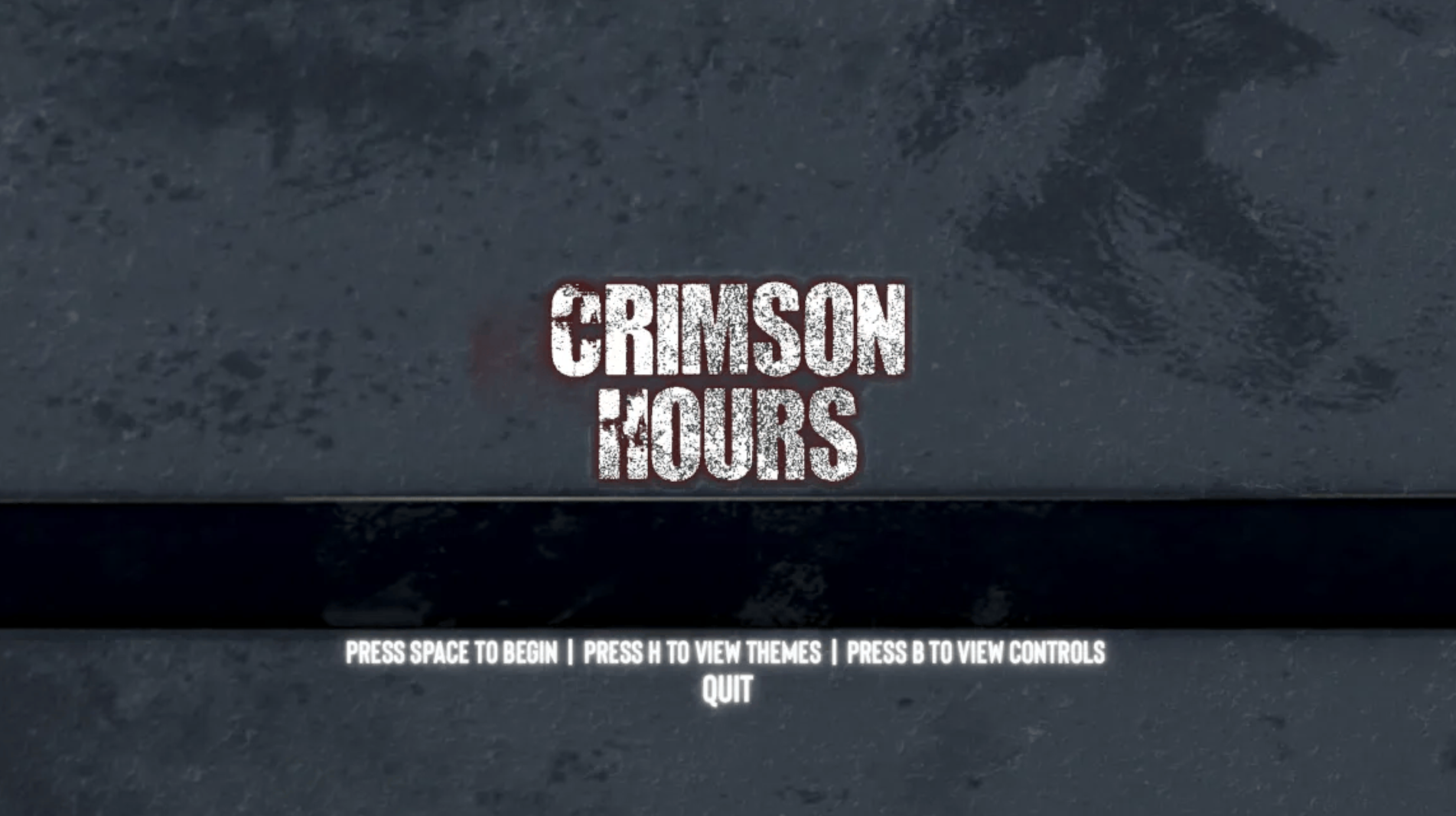 Crimson Hours monster confronting the player in a dark corridor