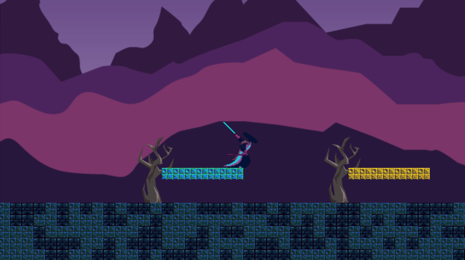 Powerup and scoring sequence from Samurai Slasher